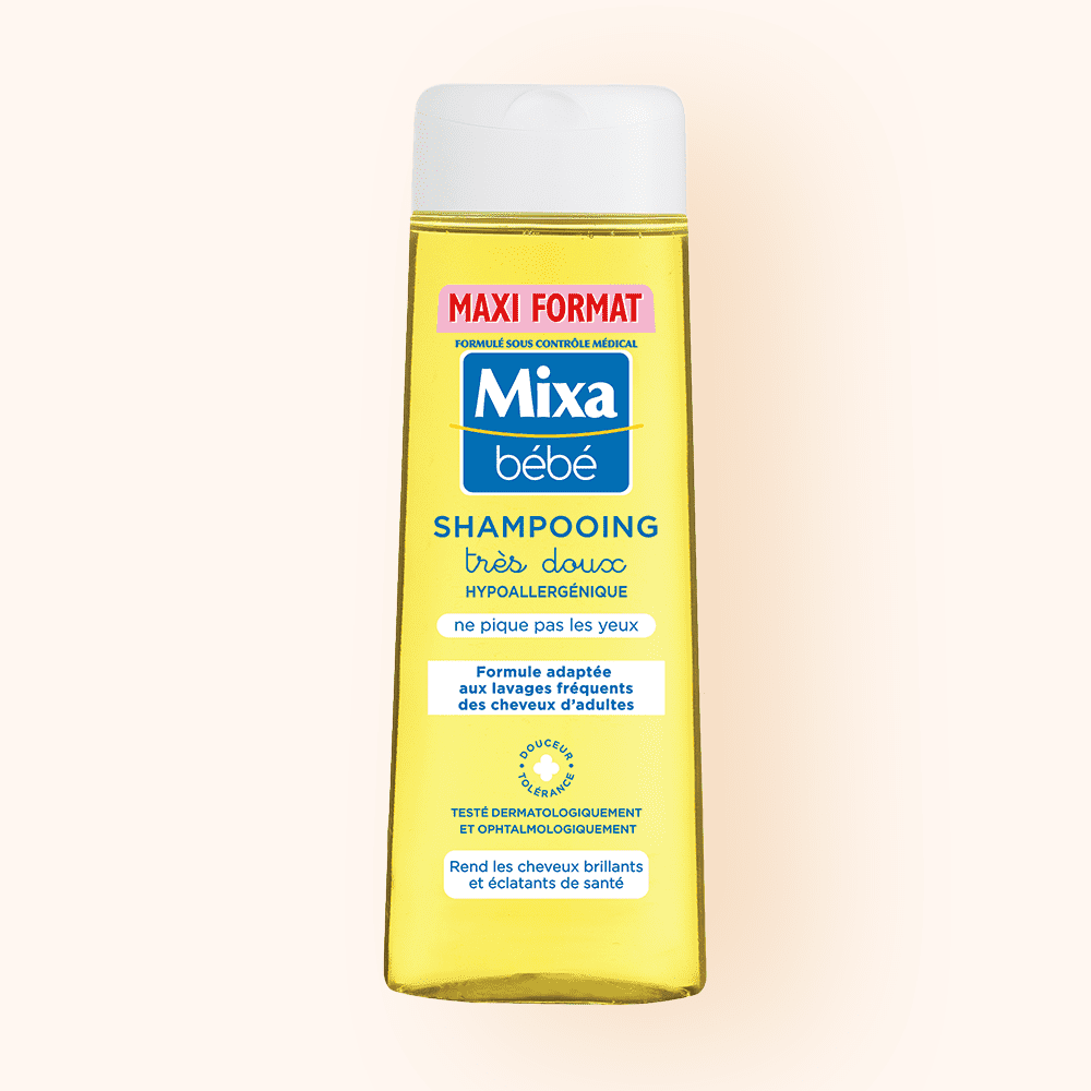 Mixa bébé shampoing très doux 300ml + Lait de toilette très doux